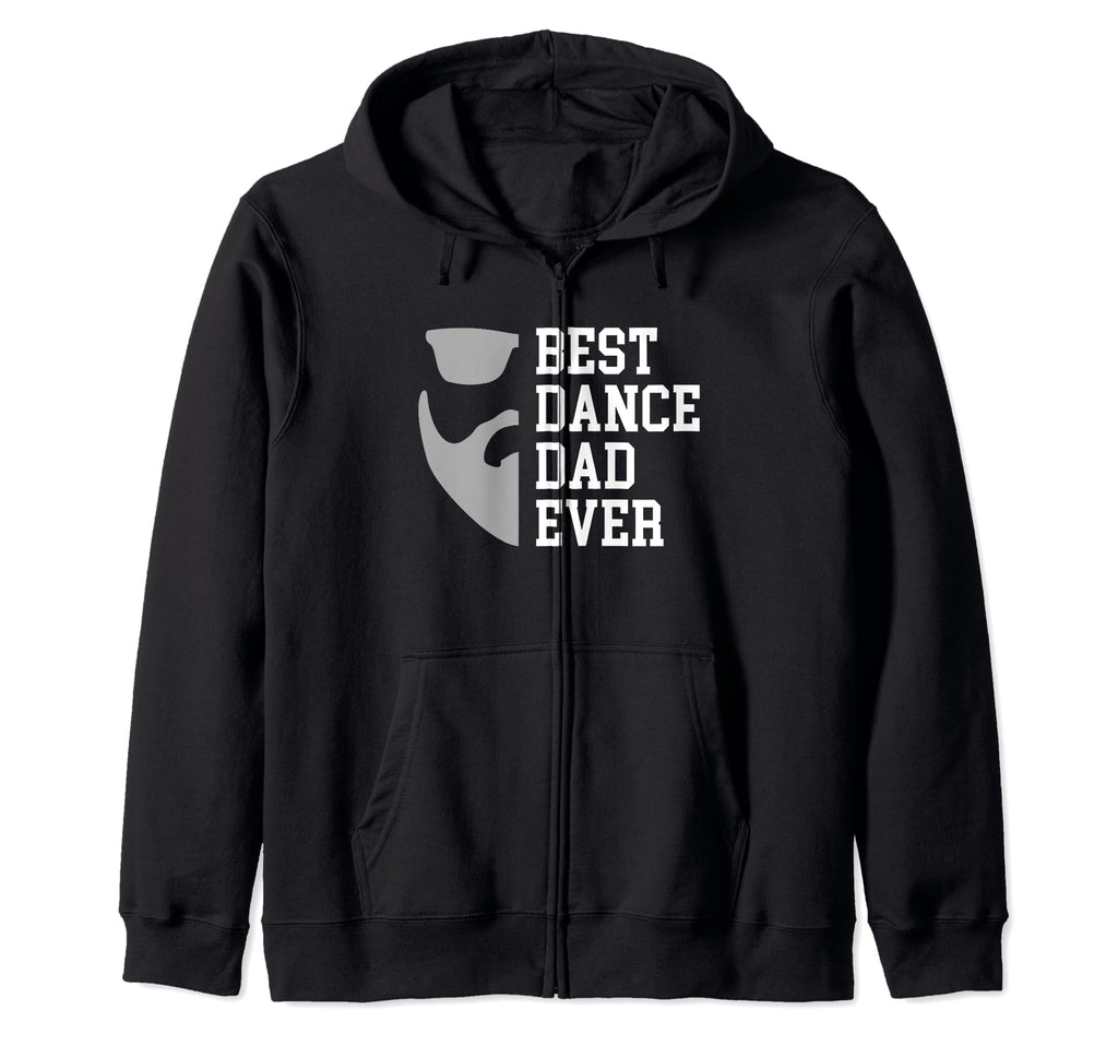 Best Dance Dad Ever Shirts Bearded T-Shirt - Minimalist Print for Adults - T-Shirt, Sweatshirt, Hoodie