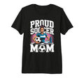 Proud Soccer Mom Sunset Vibes T-Shirt - Casual Everyday Wear for Adults - T-Shirt, Sweatshirt, Hoodie