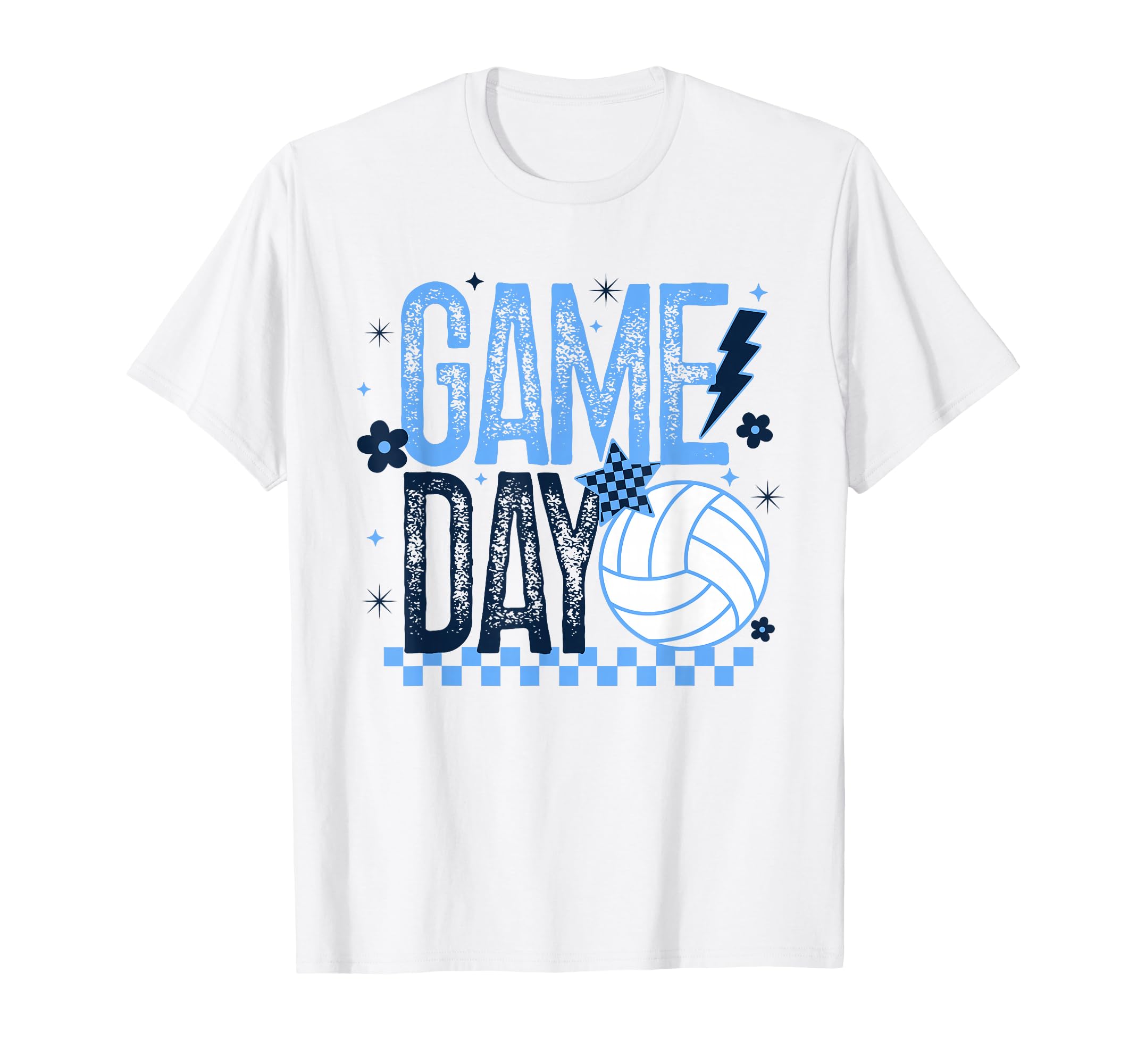Volleyball Game Day Volleyball Mom Light T-Shirt - Custom Art Print Unisex - T-Shirt, Sweatshirt, Hoodie