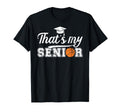 Proud Basketball Senior Dad Basketball T-Shirt - Minimalist Print Unisex - T-Shirt, Sweatshirt, Hoodie