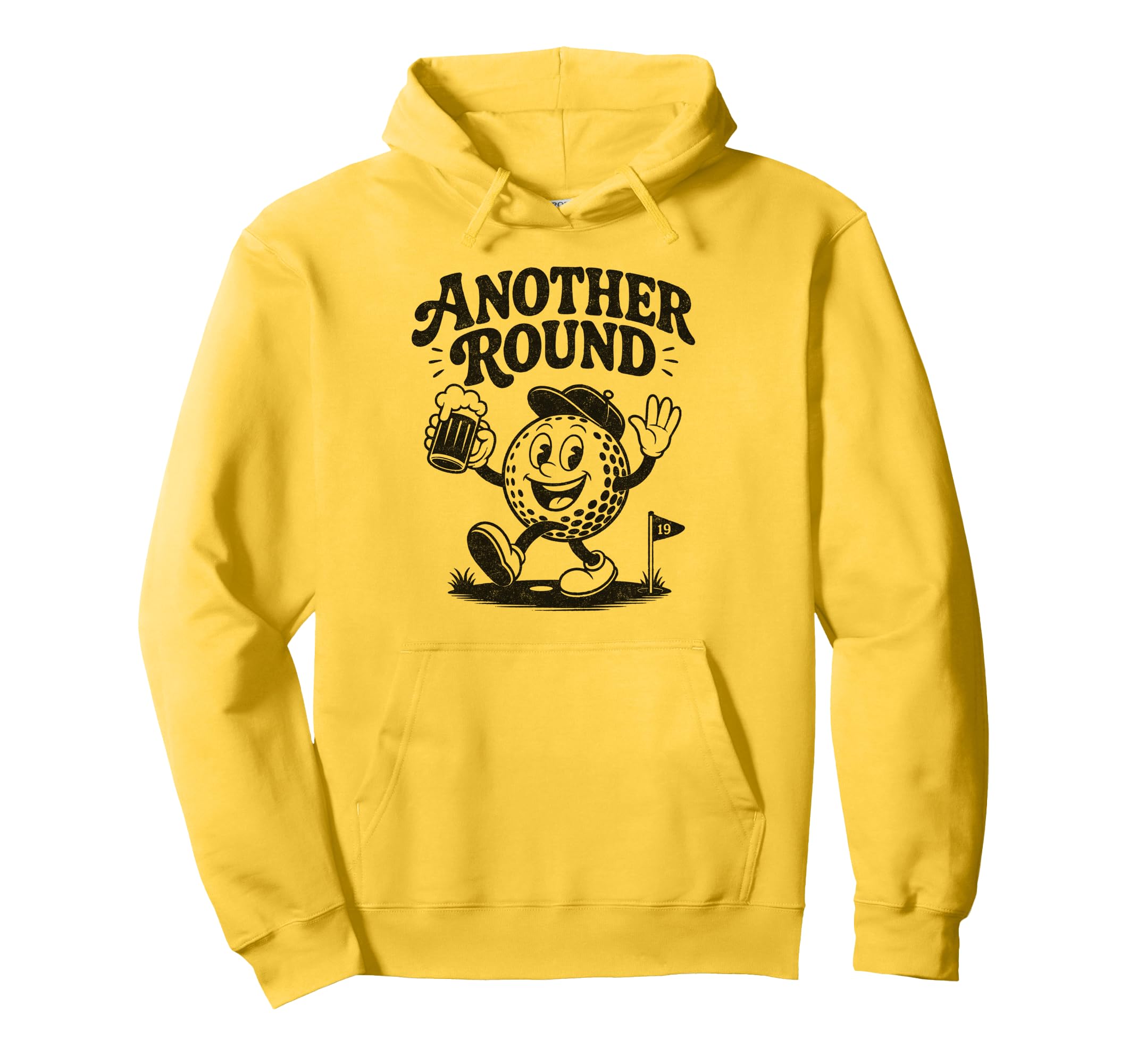 Another Round Funny Golf Drinking Hoodie - Aesthetic Graphic Unisex - T-Shirt, Sweatshirt, Hoodie