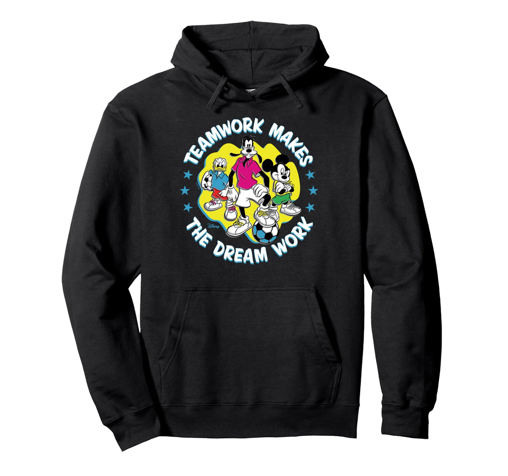 Mickey Mouse Donald Duck Goofy Soccer Hoodie - Streetwear Style Unisex - T-Shirt, Sweatshirt, Hoodie