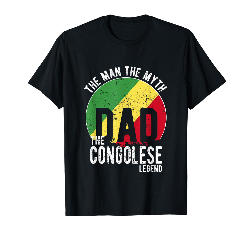 Myth Congolese Legend Dad Congolese T-Shirt - Unique Graphic for Adults - T-Shirt, Sweatshirt, Hoodie