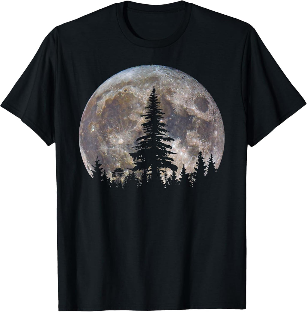 Retro Forest Trees Outdoors Nature Vintage Graphic - Adult & Kids T-Shirts, Sweatshirts & Hoodies apparel design preview 1