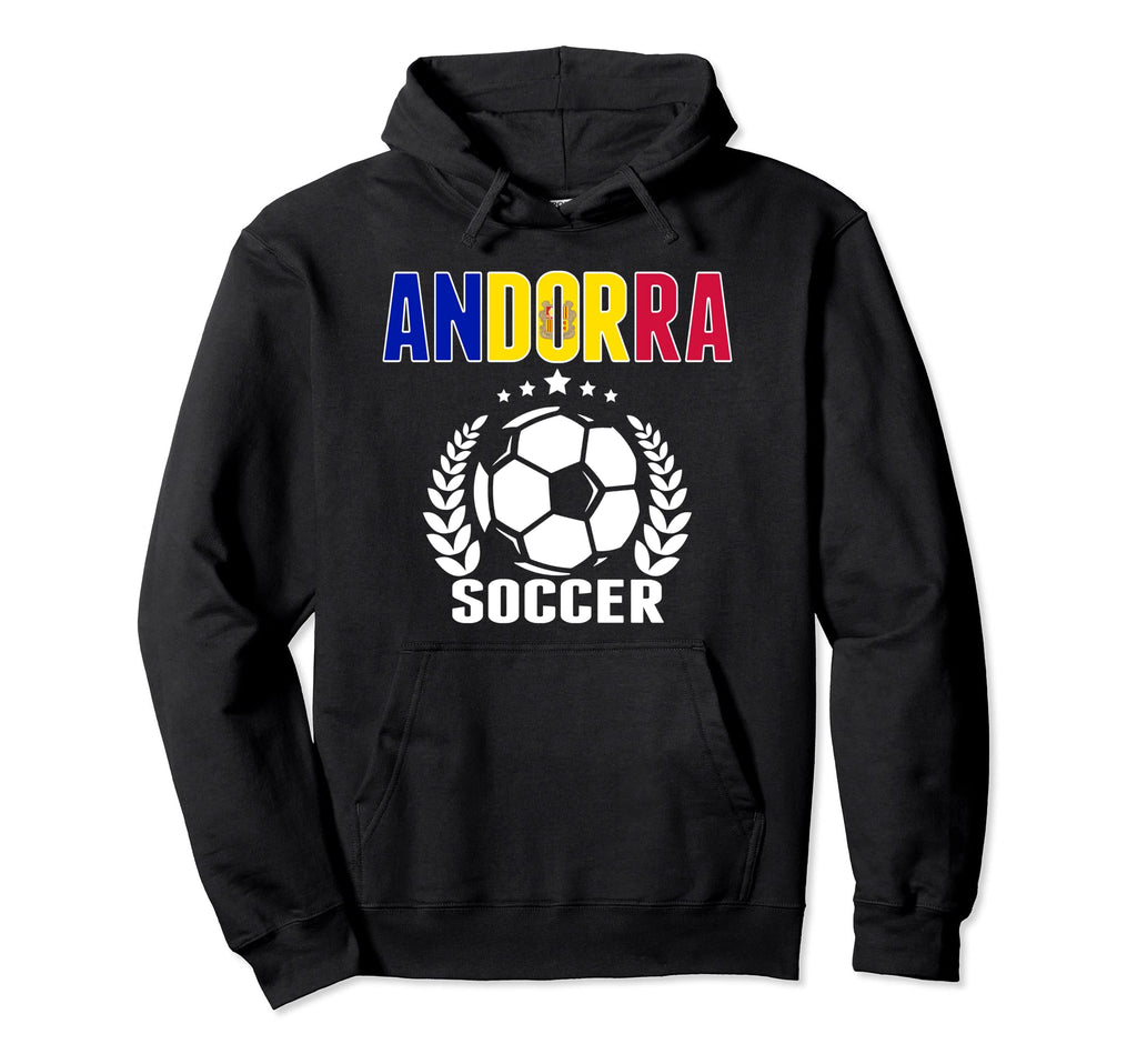 Andorra Soccer Fans Jersey Andorran Hoodie - Trendy Graphic Men Women - T-Shirt, Sweatshirt, Hoodie