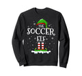 Soccer Elf Squad Family Matching Sweatshirt - Graphic Print for Adults - T-Shirt, Sweatshirt, Hoodie