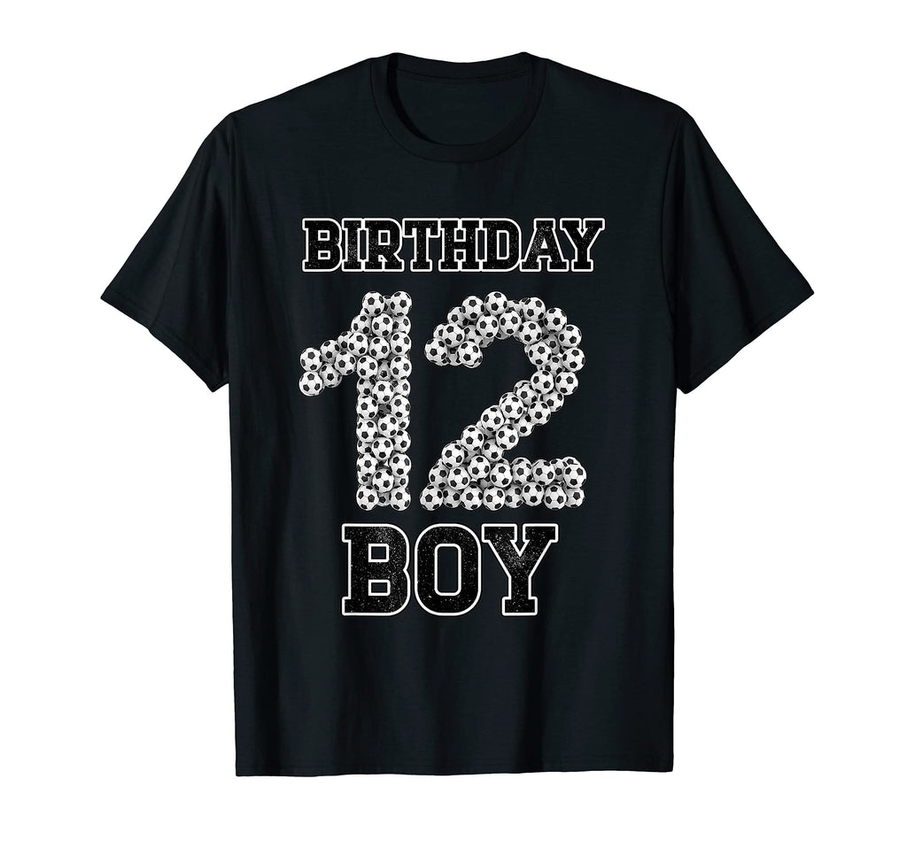 12Th Birthday Soccer Player T-Shirt - Casual Everyday Wear for Adults - T-Shirt, Sweatshirt, Hoodie