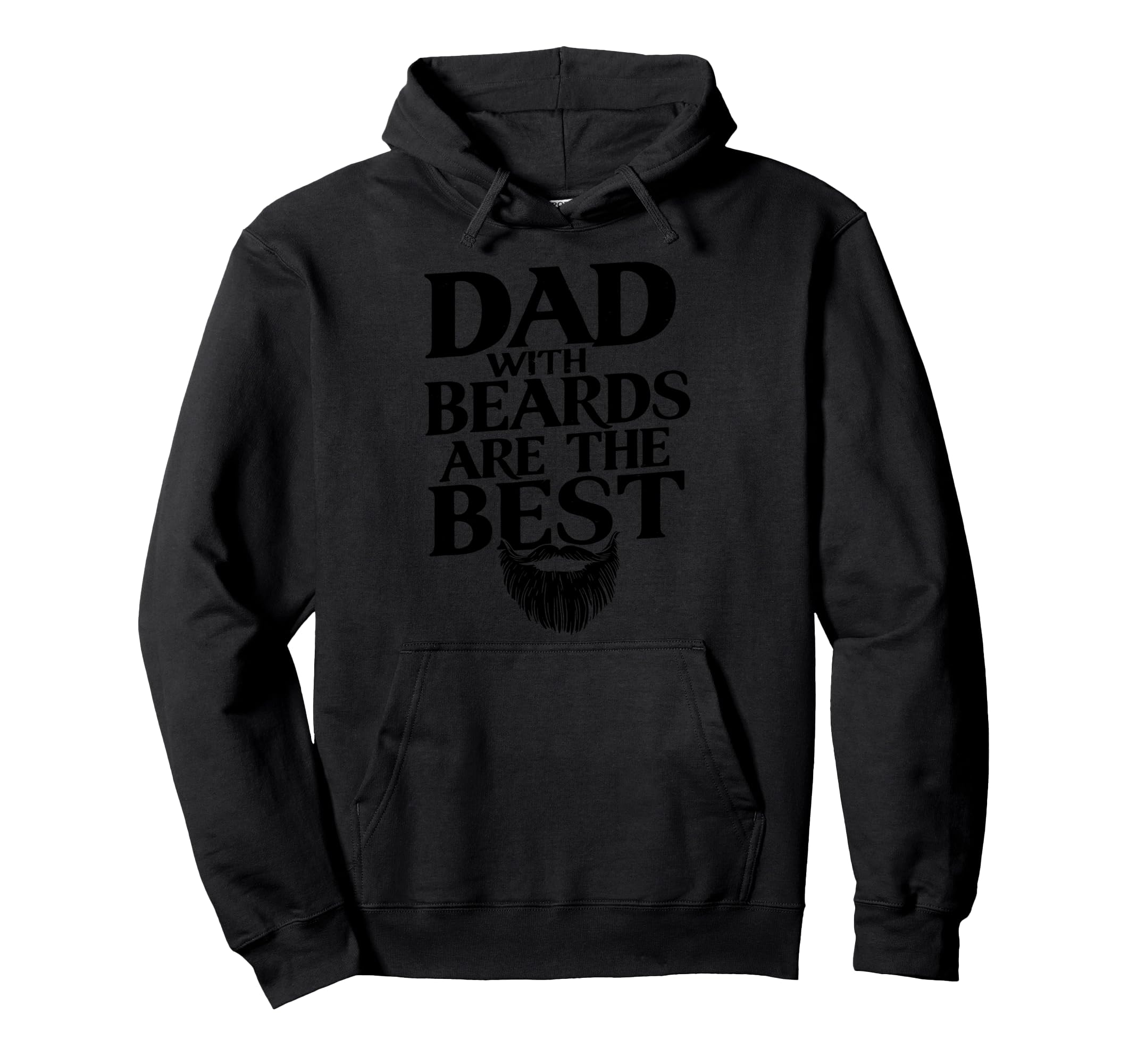 Bearded Lover Daddy Funny Beard Dad Hoodie - Trendy Graphic Unisex - T-Shirt, Sweatshirt, Hoodie