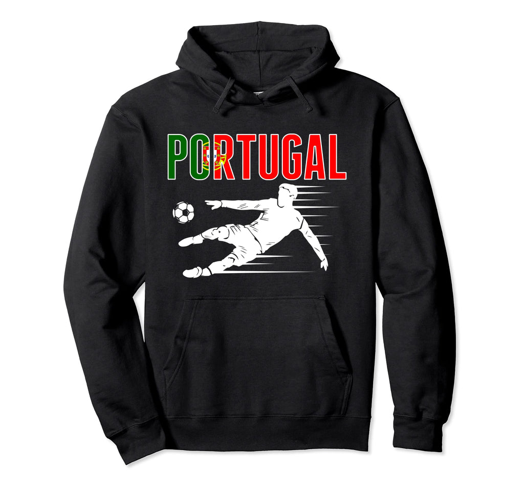 Portugal Soccer Fans Jersey Portuguese Hoodie - Custom Art Print Unisex - T-Shirt, Sweatshirt, Hoodie
