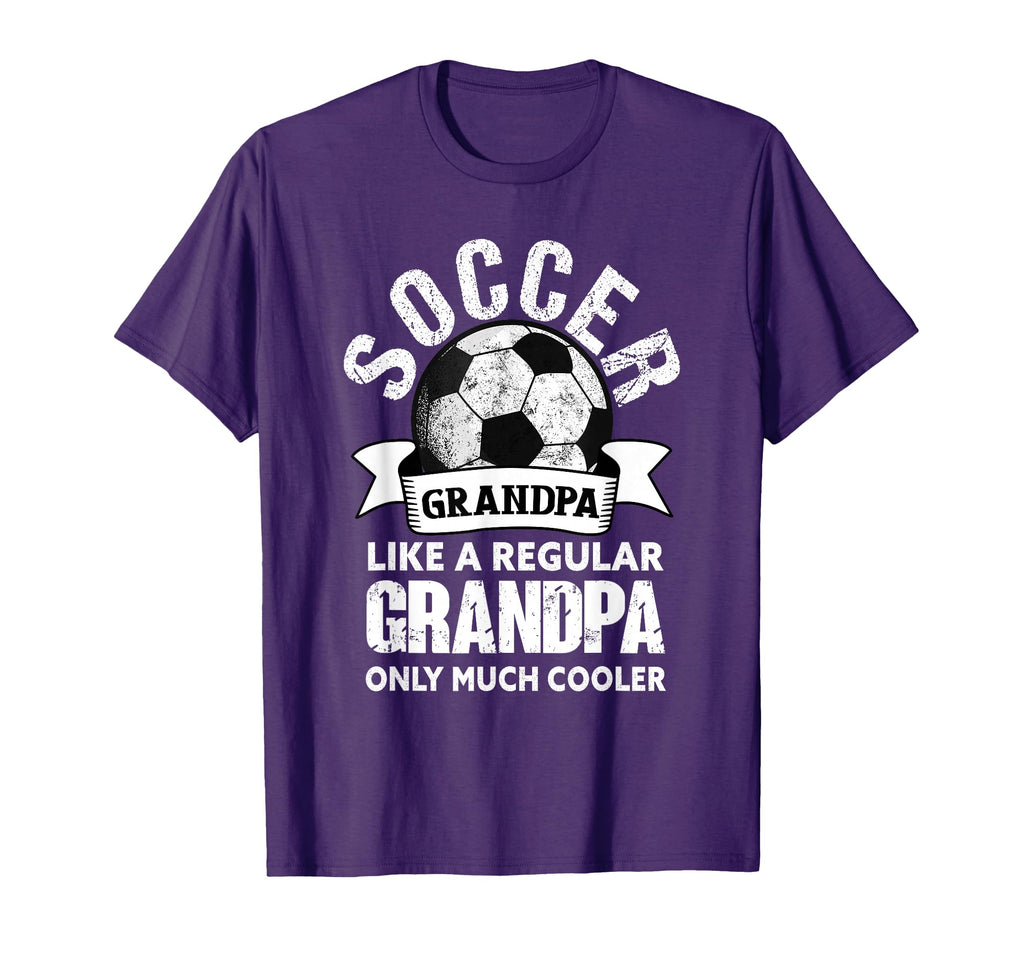 Soccer Grandpa Soccer Player Funny T-Shirt - Graphic Print Unisex - T-Shirt, Sweatshirt, Hoodie