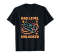 Level Unlocked Controller Game Dad Jokes T-Shirt - Graphic Print Men Women - T-Shirt, Sweatshirt, Hoodie