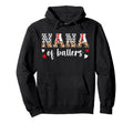 Nana Ballers Baseball Soccer Nana Hoodie - Custom Art Print Men Women - T-Shirt, Sweatshirt, Hoodie