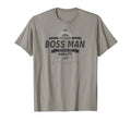 Boss Bossy Dad Or Husband T-Shirt - Custom Art Print Men Women - T-Shirt, Sweatshirt, Hoodie