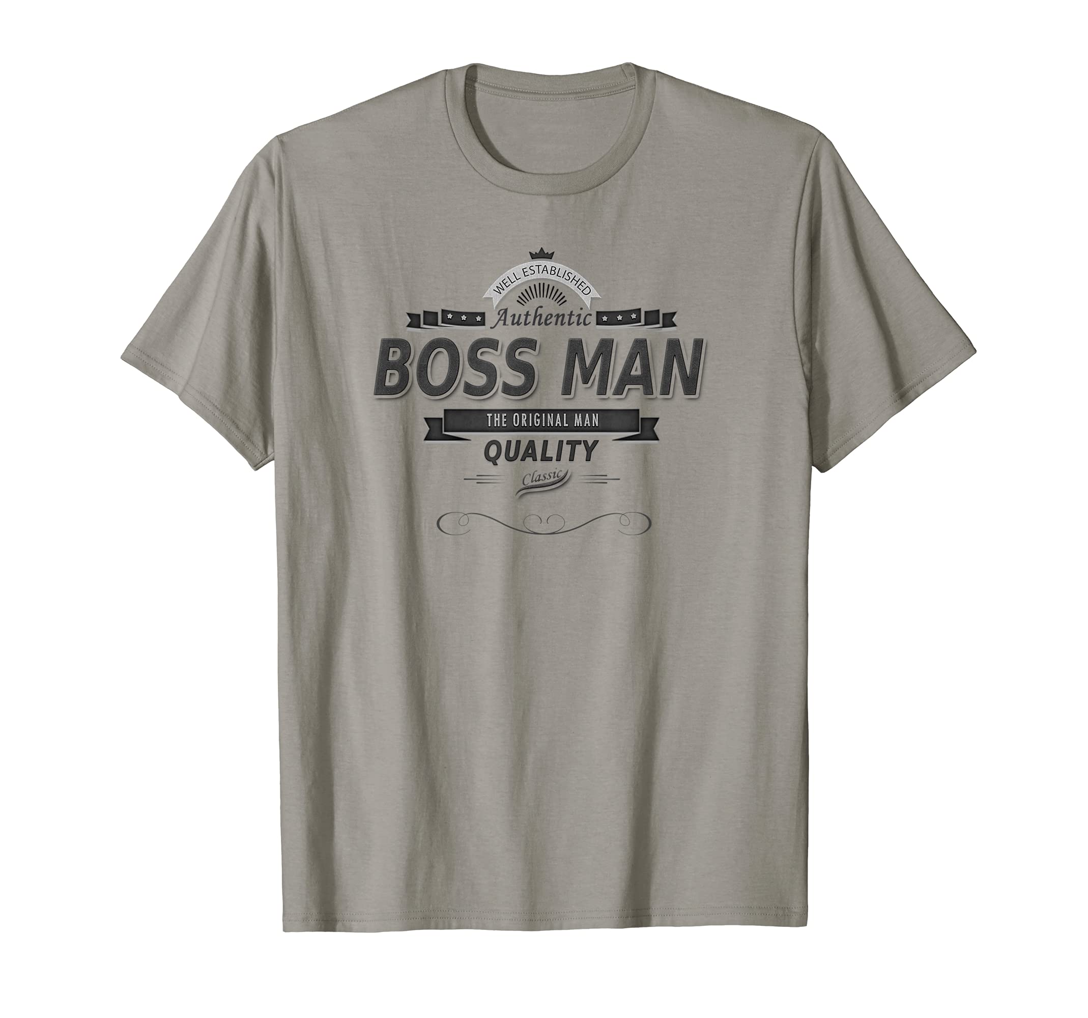 Boss Bossy Dad Or Husband T-Shirt - Custom Art Print Men Women - T-Shirt, Sweatshirt, Hoodie