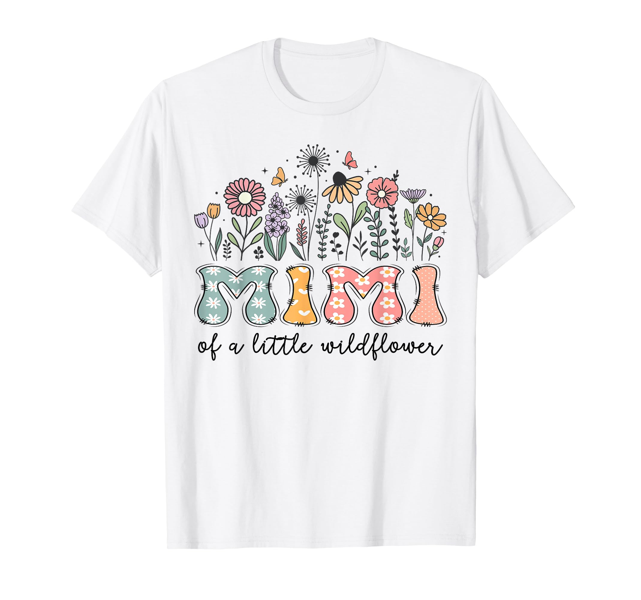 Mimi Little Wildflower Birthday Party T-Shirt - Aesthetic Graphic Men Women - T-Shirt, Sweatshirt, Hoodie