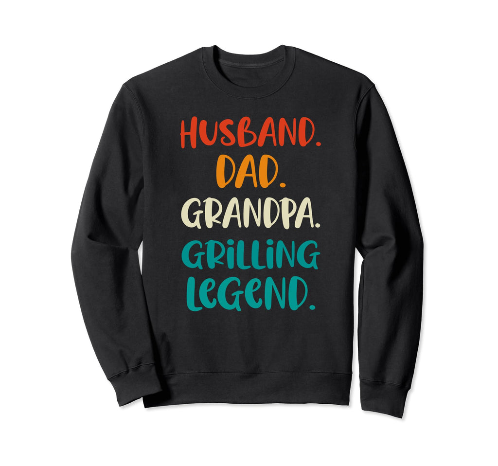 Funny Husband Dad Grandpa Grilling Sweatshirt - Custom Art Print Unisex - T-Shirt, Sweatshirt, Hoodie