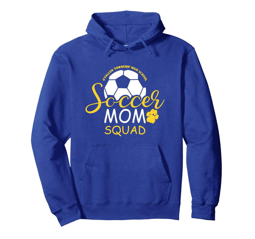 Soccer Mom Squad Hoodie - Fun Novelty Design Men Women - T-Shirt, Sweatshirt, Hoodie