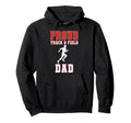 Proud Track Fielddad Game Day Sports Hoodie - Unique Graphic Men Women - T-Shirt, Sweatshirt, Hoodie