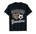 Soccer Grandma Funny Leopard Heart T-Shirt - Aesthetic Graphic Unisex - T-Shirt, Sweatshirt, Hoodie