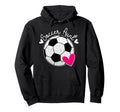Soccer Aunt Proud Soccer Player Hoodie - Casual Everyday Wear Men Women - T-Shirt, Sweatshirt, Hoodie