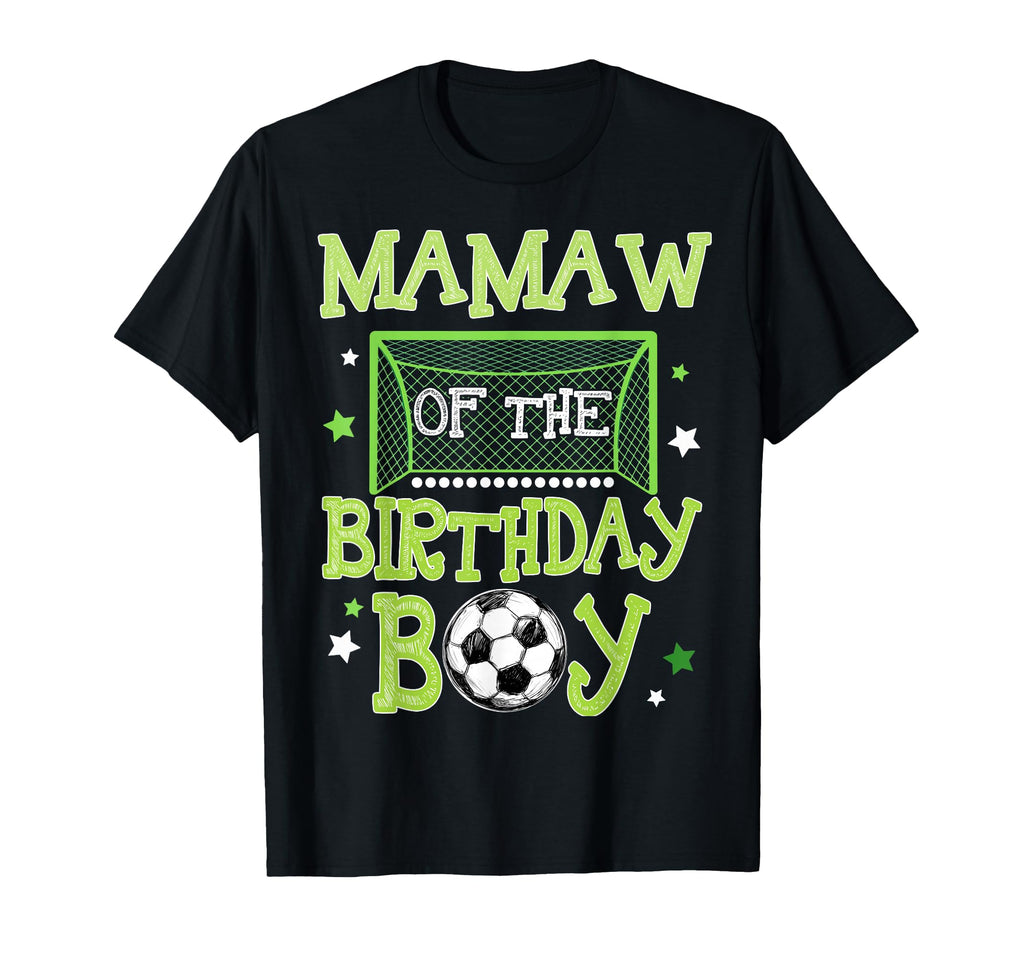 Mamaw Birthday Soccer Family Matching T-Shirt - Minimalist Print for Adults - T-Shirt, Sweatshirt, Hoodie