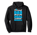 Proud Dad 2026 College Graduate Family Hoodie - Custom Art Print Men Women - T-Shirt, Sweatshirt, Hoodie