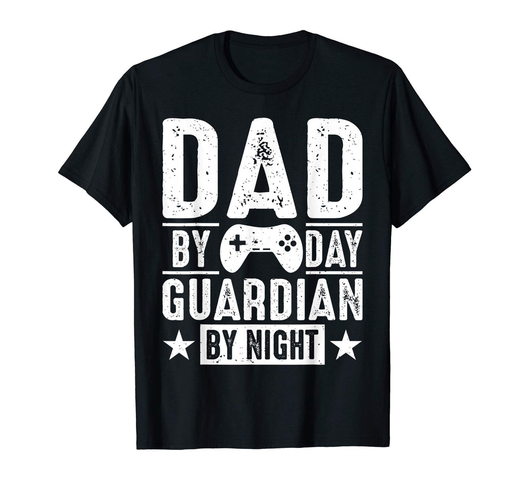 Gamer Dad Day Guardian Night Funny T-Shirt - Custom Art Print for Adults - T-Shirt, Sweatshirt, Hoodie