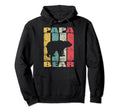 Papabear Family Daddy Bear Paternity Hoodie - Custom Art Print Men Women - T-Shirt, Sweatshirt, Hoodie