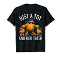 Just Tot And Her Tater Dad Daughter T-Shirt - Trendy Graphic for Adults - T-Shirt, Sweatshirt, Hoodie