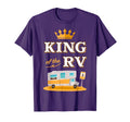 King Rv Fathers Day Motorhome T-Shirt - Fun Novelty Design for Adults - T-Shirt, Sweatshirt, Hoodie