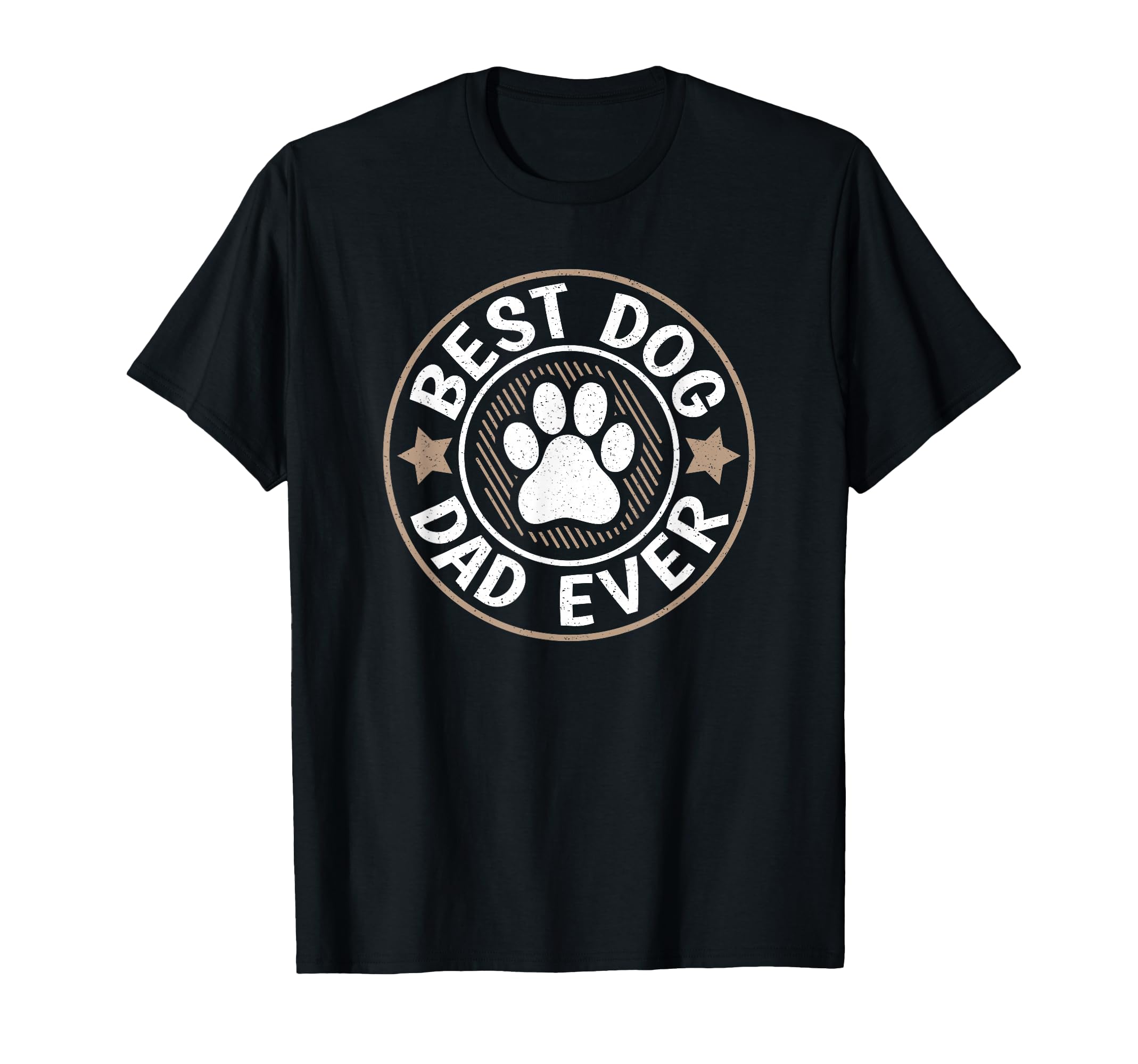Best Dog Dad Ever Funny Dog Dad T-Shirt - Minimalist Print for Adults - T-Shirt, Sweatshirt, Hoodie