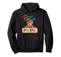 Colorful Rottweiler Rottie Papa Funny Hoodie - Streetwear Style Men Women - T-Shirt, Sweatshirt, Hoodie