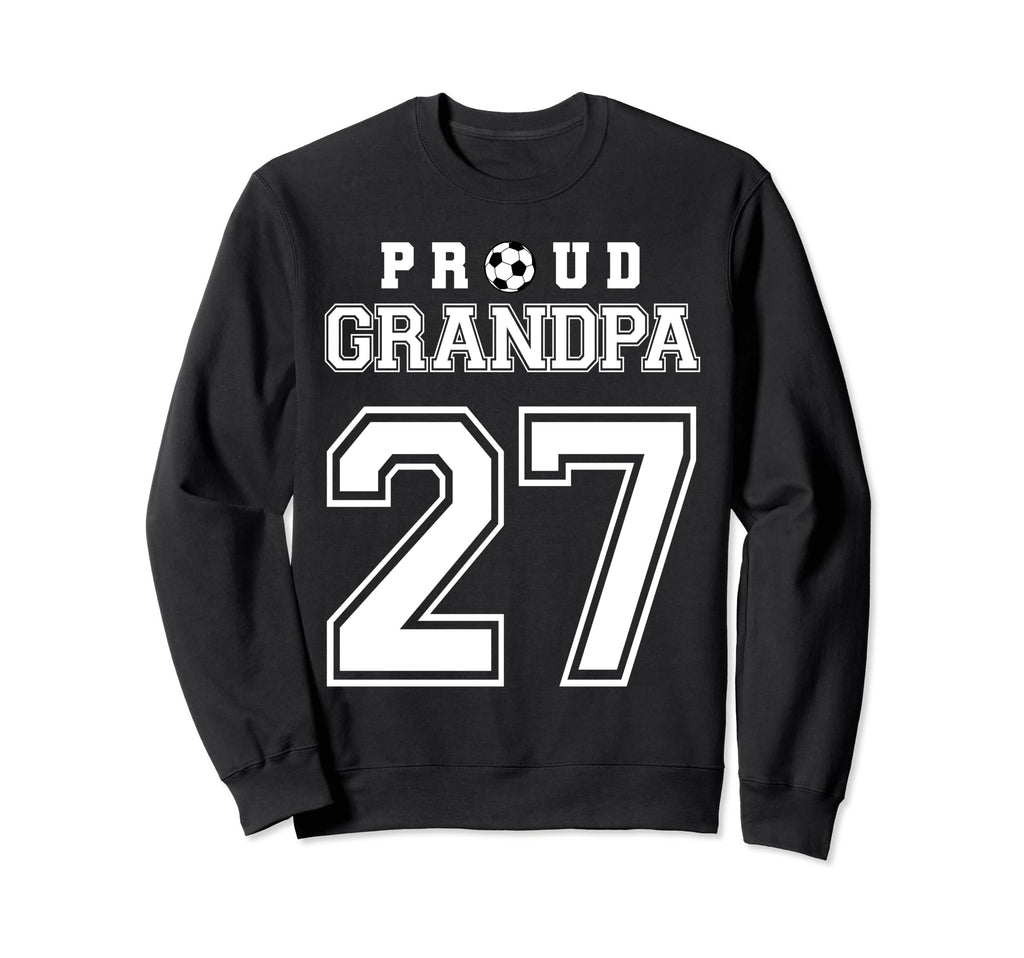 Number 27 Custom Proud Soccer Futbol Sweatshirt - Unique Graphic Unisex - T-Shirt, Sweatshirt, Hoodie