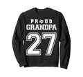 Number 27 Custom Proud Soccer Futbol Sweatshirt - Unique Graphic Unisex - T-Shirt, Sweatshirt, Hoodie