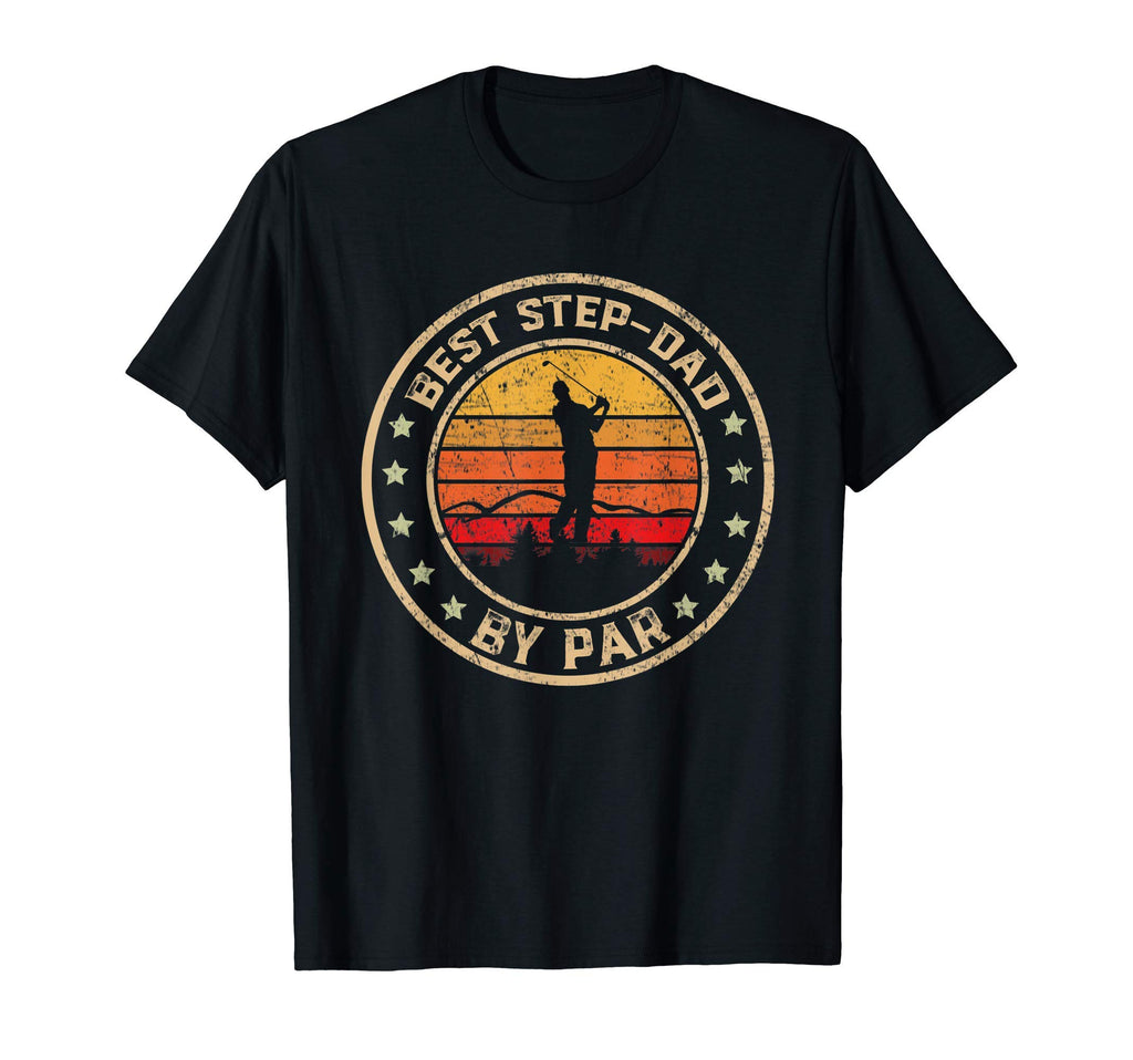 Mens Best Step Dad Par Fathers Day T-Shirt - Custom Art Print for Adults - T-Shirt, Sweatshirt, Hoodie