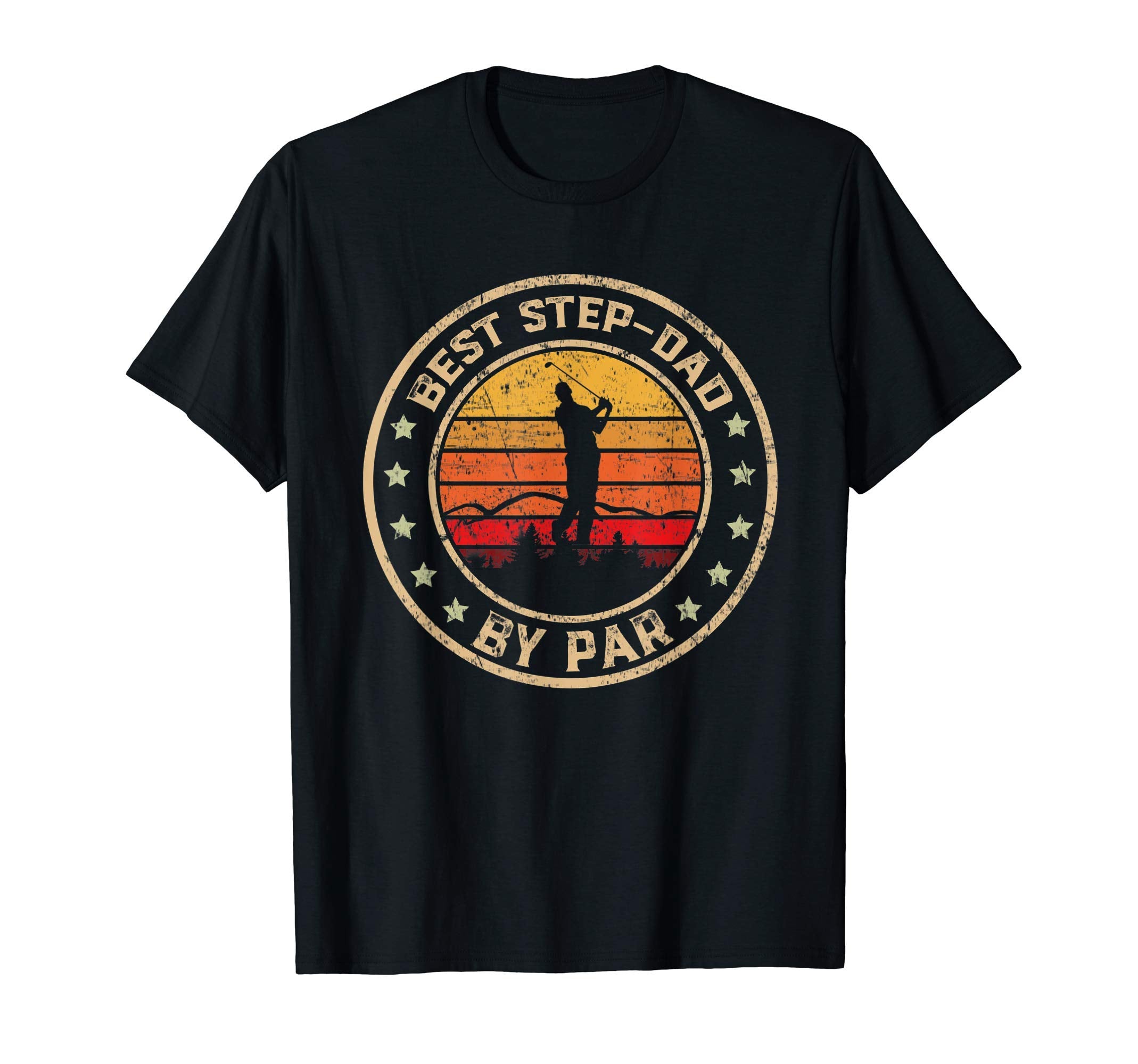 Mens Best Step Dad Par Fathers Day T-Shirt - Custom Art Print for Adults - T-Shirt, Sweatshirt, Hoodie