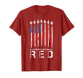 Fridays We Wear Red Us Air Force T-Shirt - Fun Novelty Design Men Women - T-Shirt, Sweatshirt, Hoodie