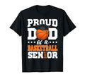 Proud Dad Basketball Senior 2027 T-Shirt - Casual Everyday Wear Men Women - T-Shirt, Sweatshirt, Hoodie