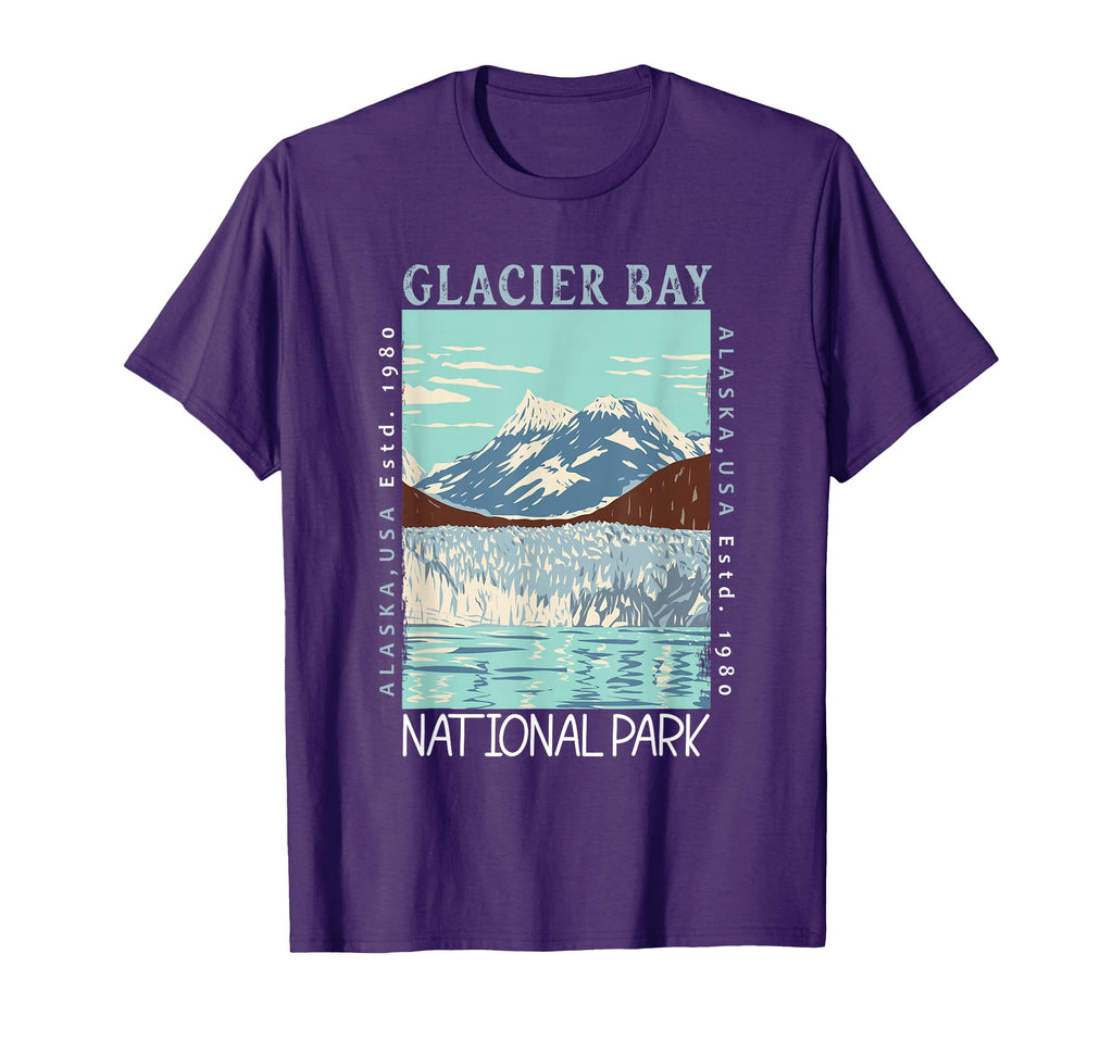 Glacier Bay National Park Alaska T-Shirt - Streetwear Style Men Women - T-Shirt, Sweatshirt, Hoodie