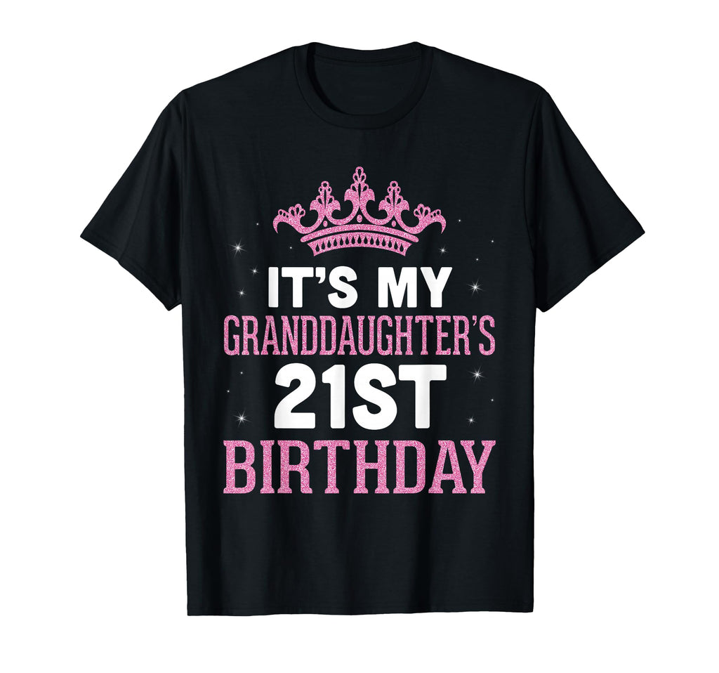 Grandpa Grandma Its My Granddaughters T-Shirt - Custom Art Print Men Women - T-Shirt, Sweatshirt, Hoodie