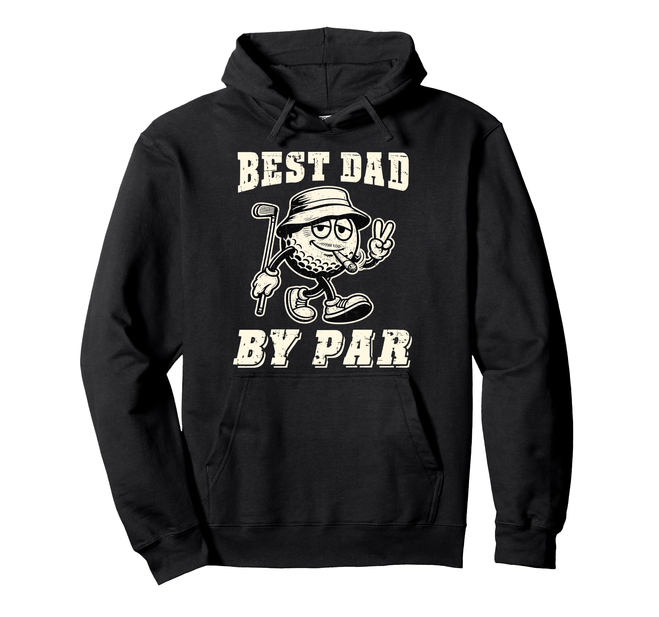 Best Dad Par Golf Dad Golfer Golfing Hoodie - Streetwear Style for Adults - T-Shirt, Sweatshirt, Hoodie