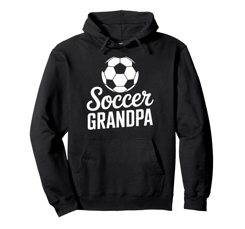 Soccer Grandpa Football Lover Grandpa Hoodie - Minimalist Print for Adults - T-Shirt, Sweatshirt, Hoodie