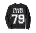 Number 79 Custom Proud Soccer Sweatshirt - Casual Everyday Wear for Adults - T-Shirt, Sweatshirt, Hoodie