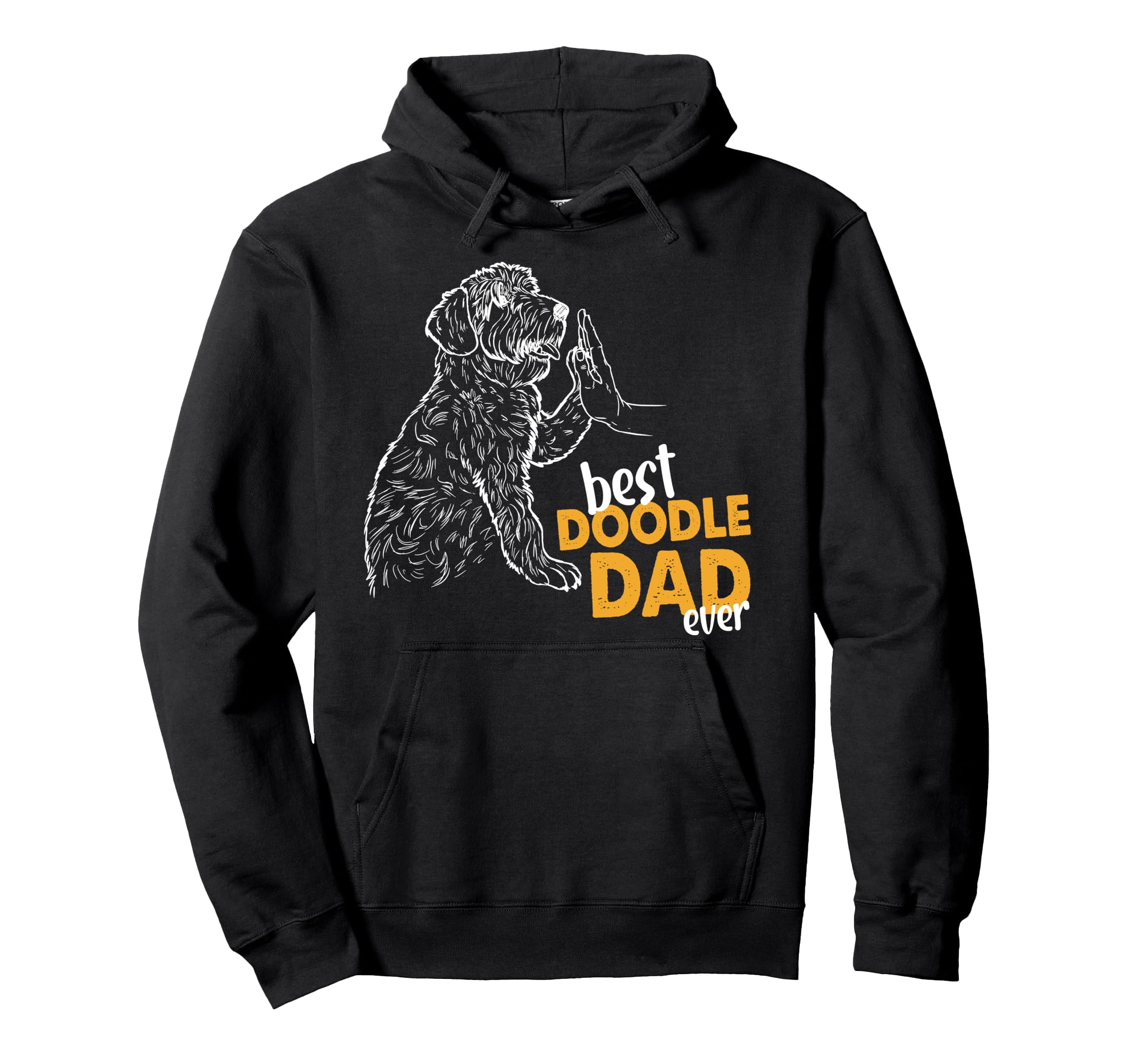 Doodle Papa Doodle Dad Doodle Daddy Hoodie - Custom Art Print Men Women - T-Shirt, Sweatshirt, Hoodie