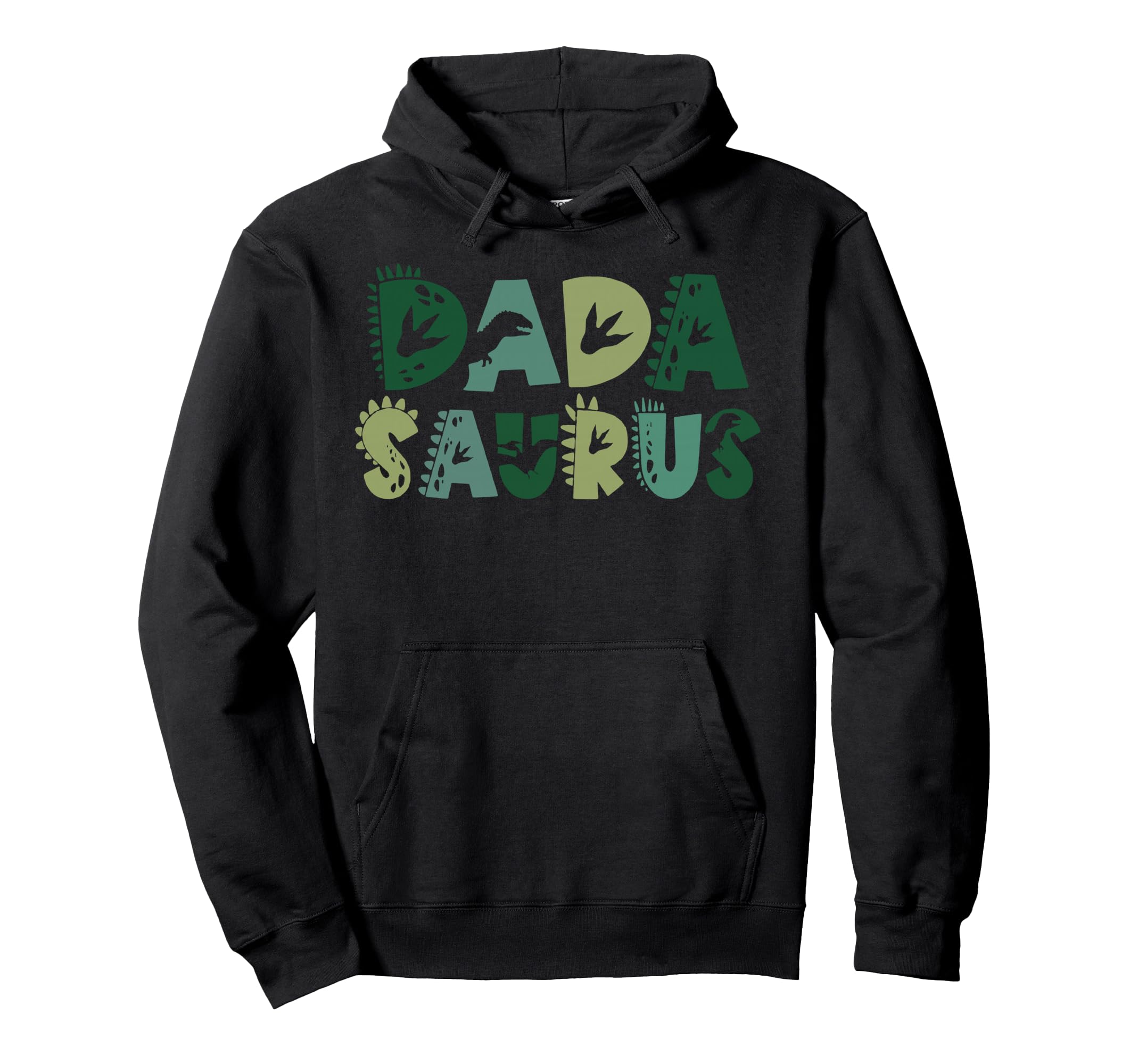 Dada Saurus Dad Dinosaur Three Rex Hoodie - Novelty Apparel Men Women - T-Shirt, Sweatshirt, Hoodie