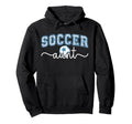 Soccer Aunt Proud Aunt Soccer Player Hoodie - Graphic Print Men Women - T-Shirt, Sweatshirt, Hoodie