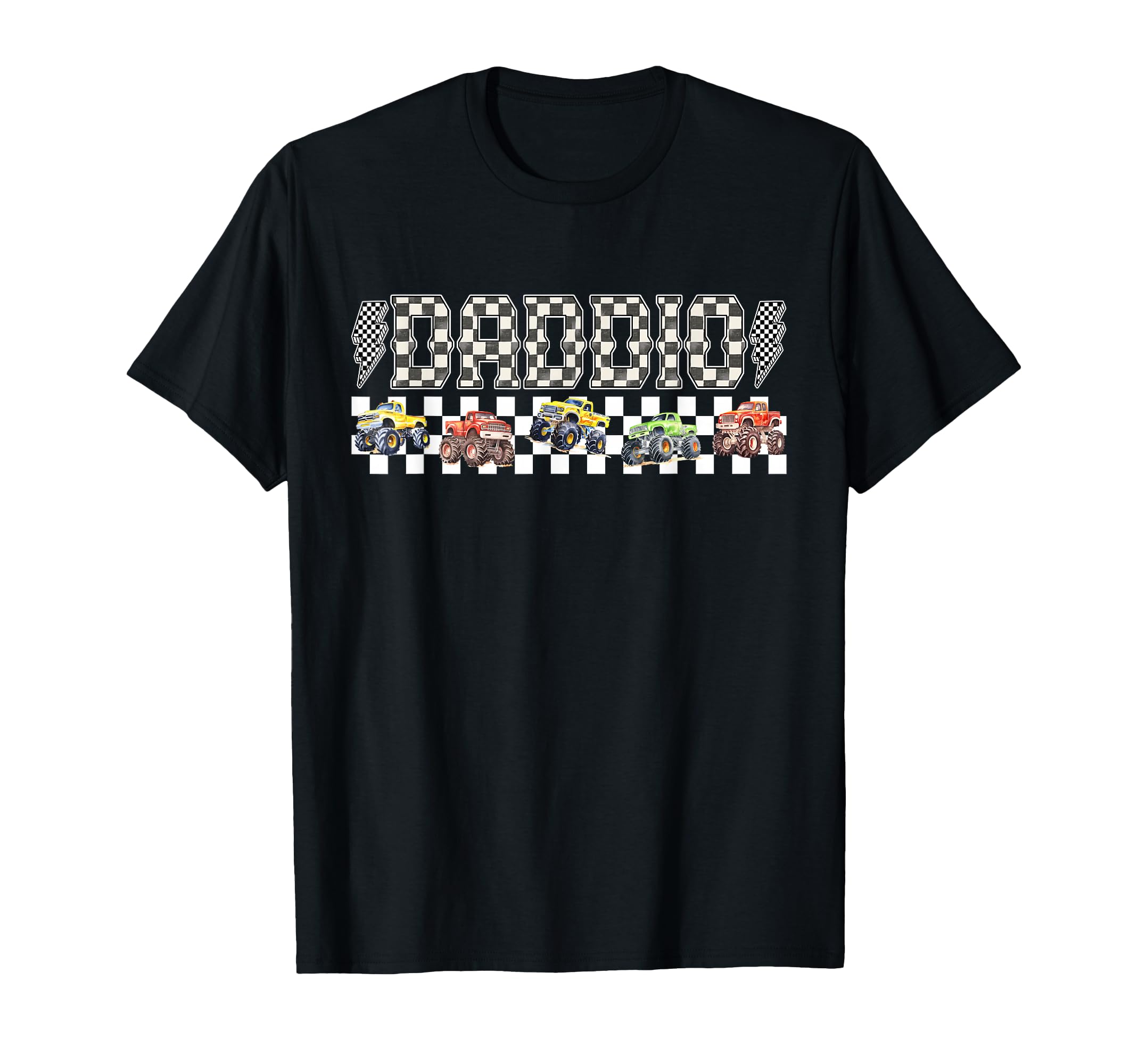 Daddio Monster Truck Family Crew T-Shirt - Casual Everyday Wear Men Women - T-Shirt, Sweatshirt, Hoodie