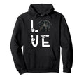 Black Labrador Dog Black Lab Owner Black Hoodie - Trendy Graphic Men Women - T-Shirt, Sweatshirt, Hoodie