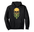 Hop Bearded Skull Brewer Funny Craft Hoodie - Aesthetic Graphic Men Women - T-Shirt, Sweatshirt, Hoodie