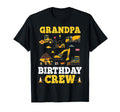 Grandpa Birthday Crew Construction T-Shirt - Graphic Print for Adults - T-Shirt, Sweatshirt, Hoodie